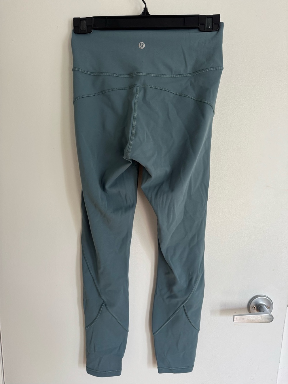 lululemon athletica High-Rise Leggings in Muted Teal - Picture 3 of 3